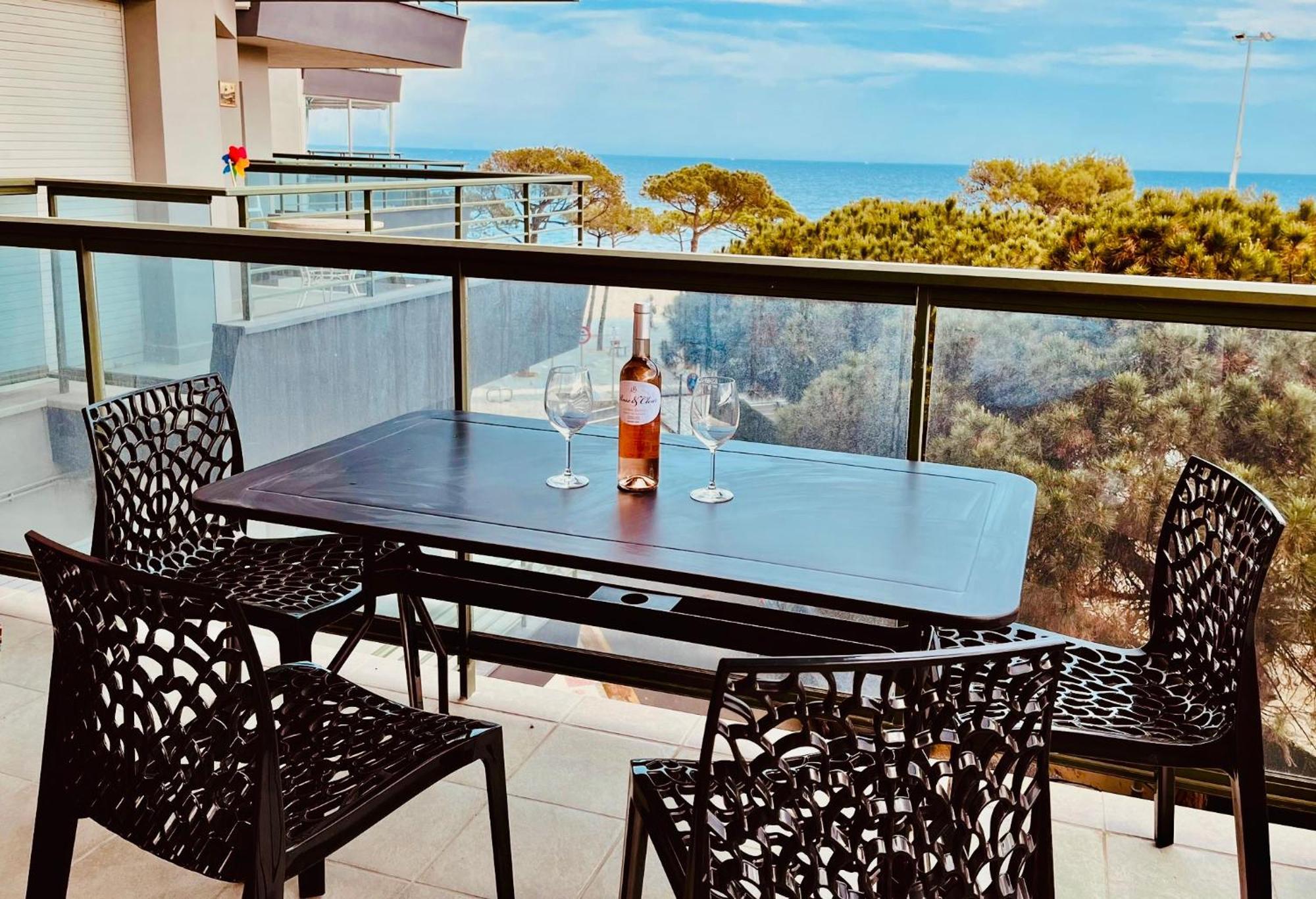 Superbe T3 Face A La Mer - Terrasse - Платжа-д'Ару Екстер'єр фото